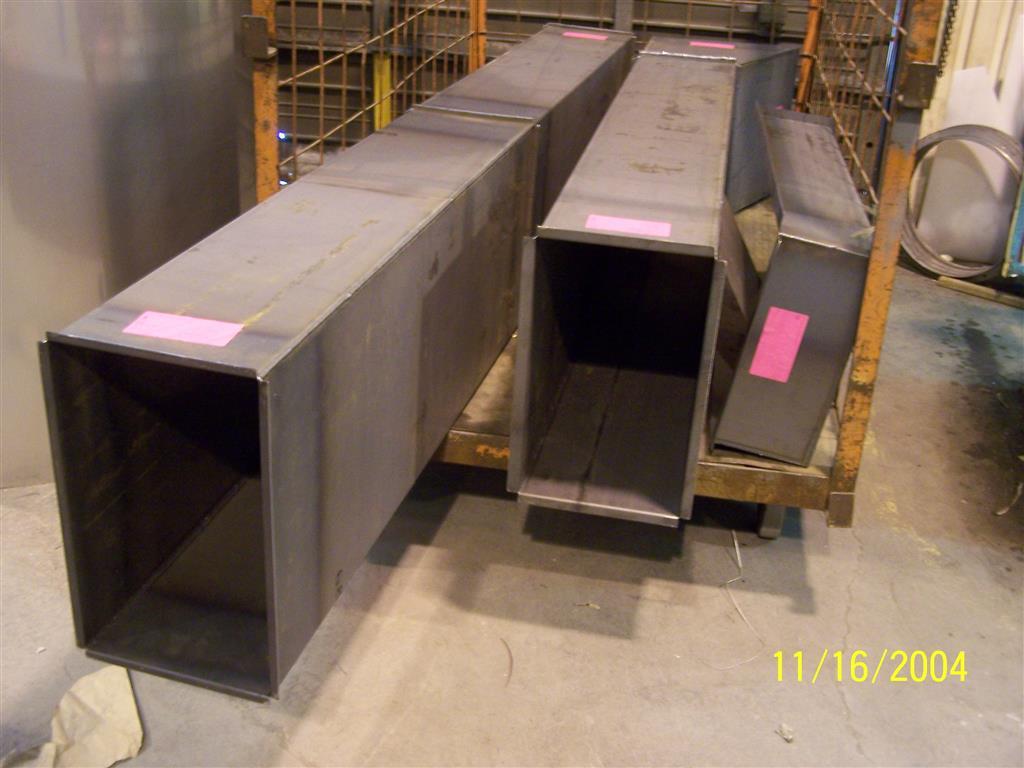 Welded Carbon Steel Ductwork