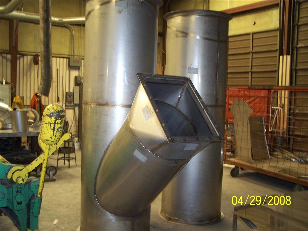 Welded Stainless Steel Ductwork