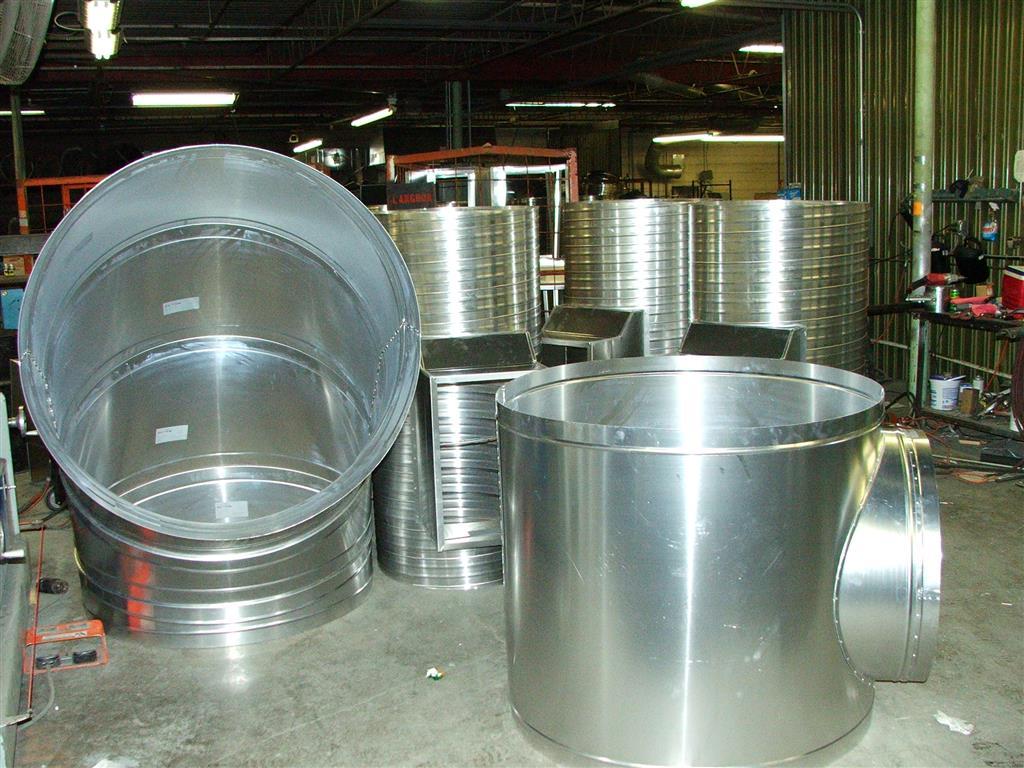 Aluminum Spiral Ductwork