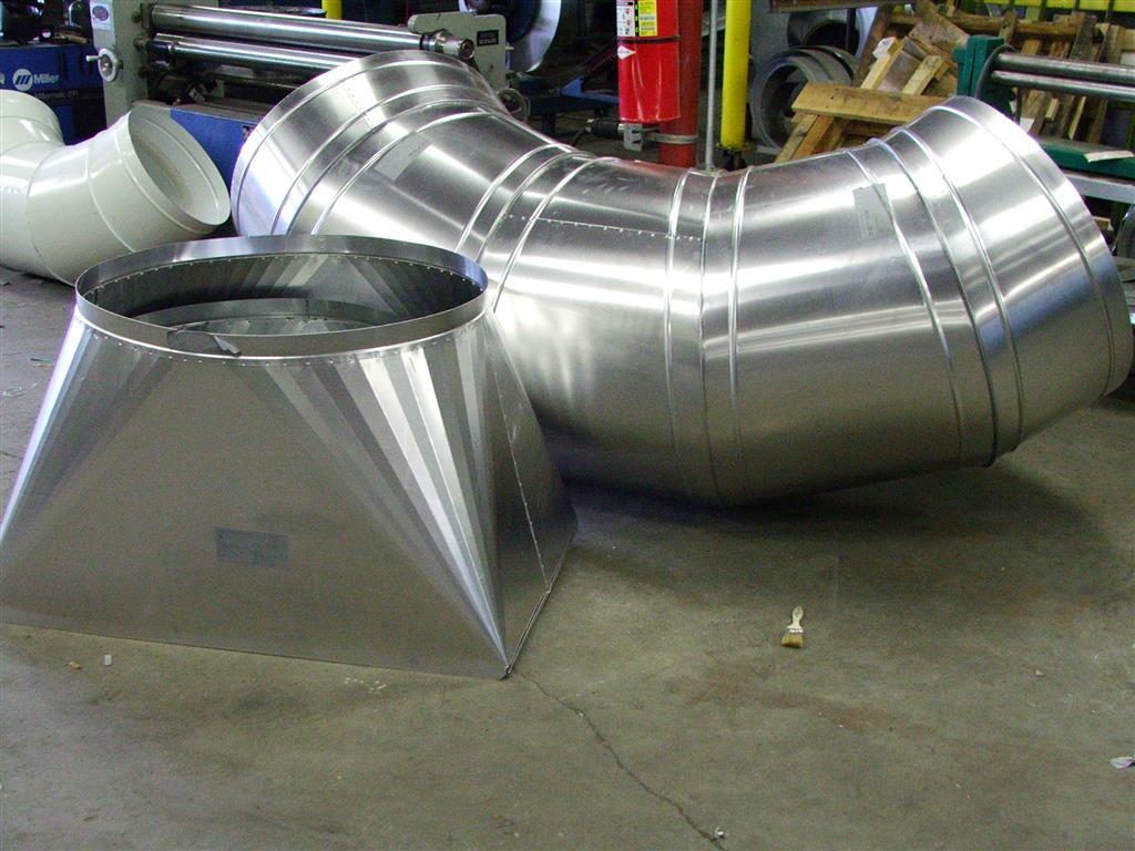 Spiral Aluminum Ductwork