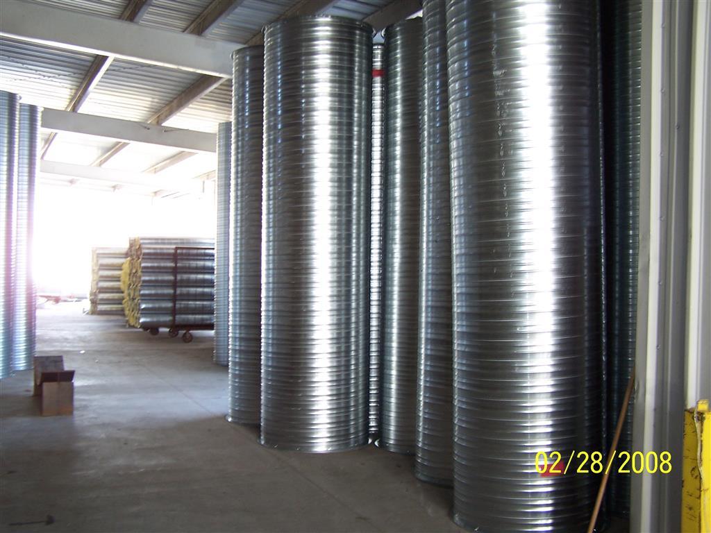 Spiral Galvanized Ductwork