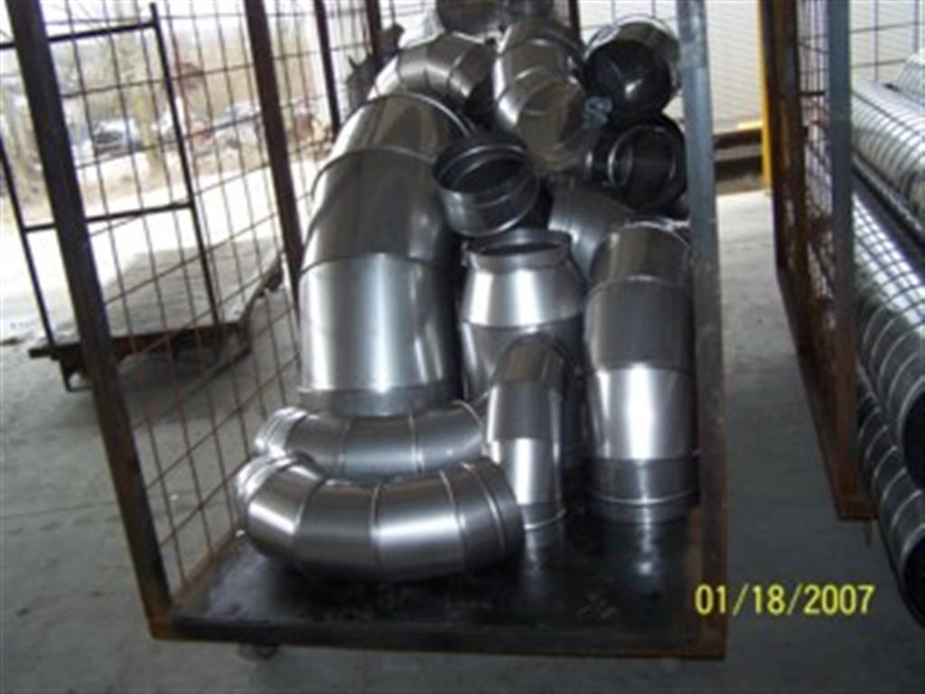 Spiral Galvanized Ductwork