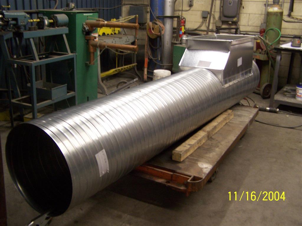 Spiral Galvanized Ductwork