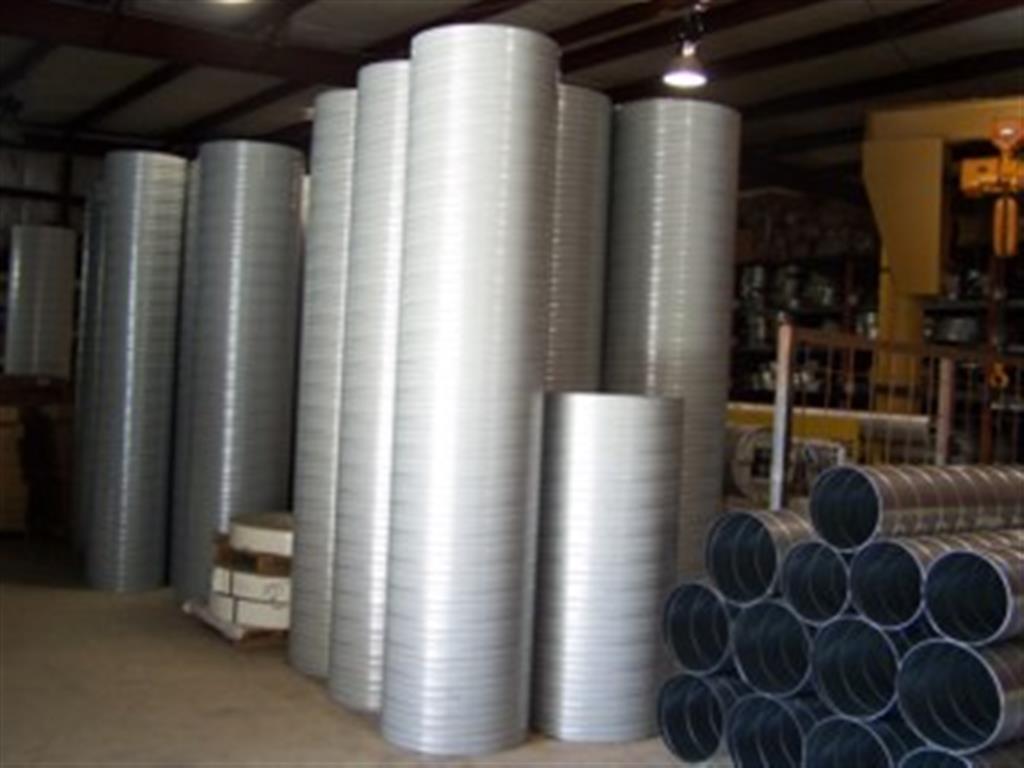 Galvanized Spiral Ductwork