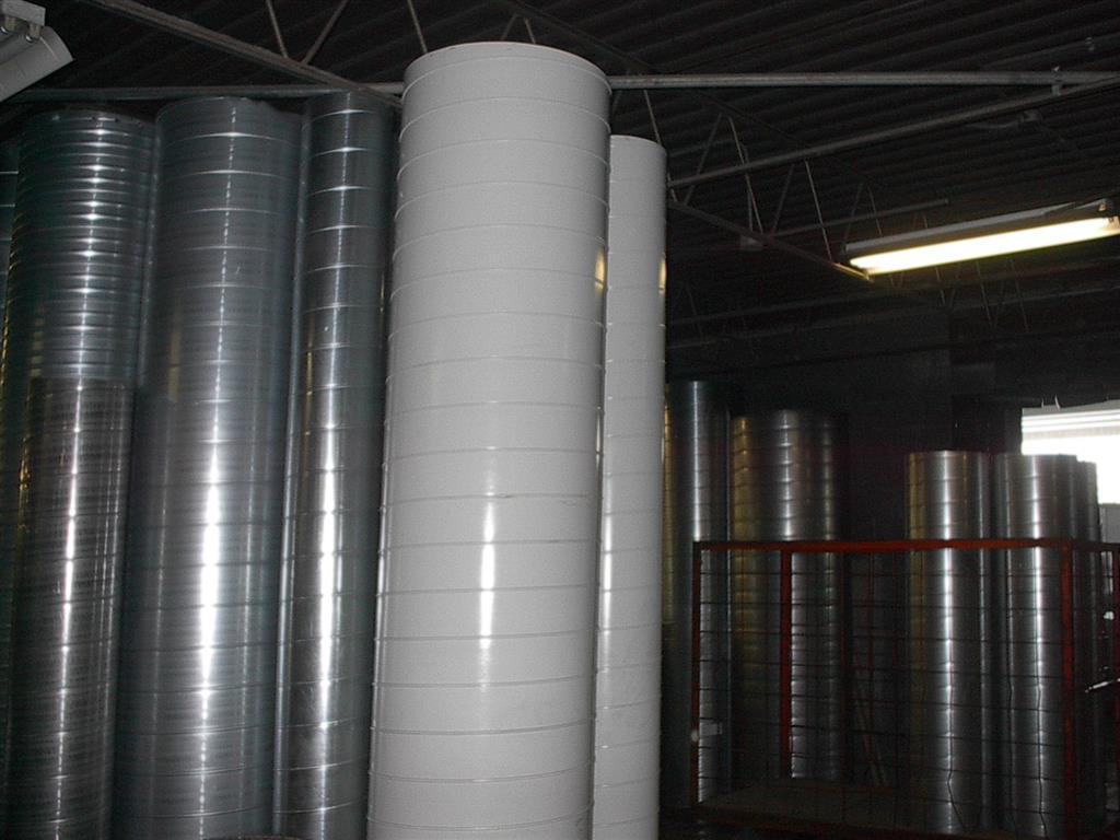 PCD Spiral Ductwork